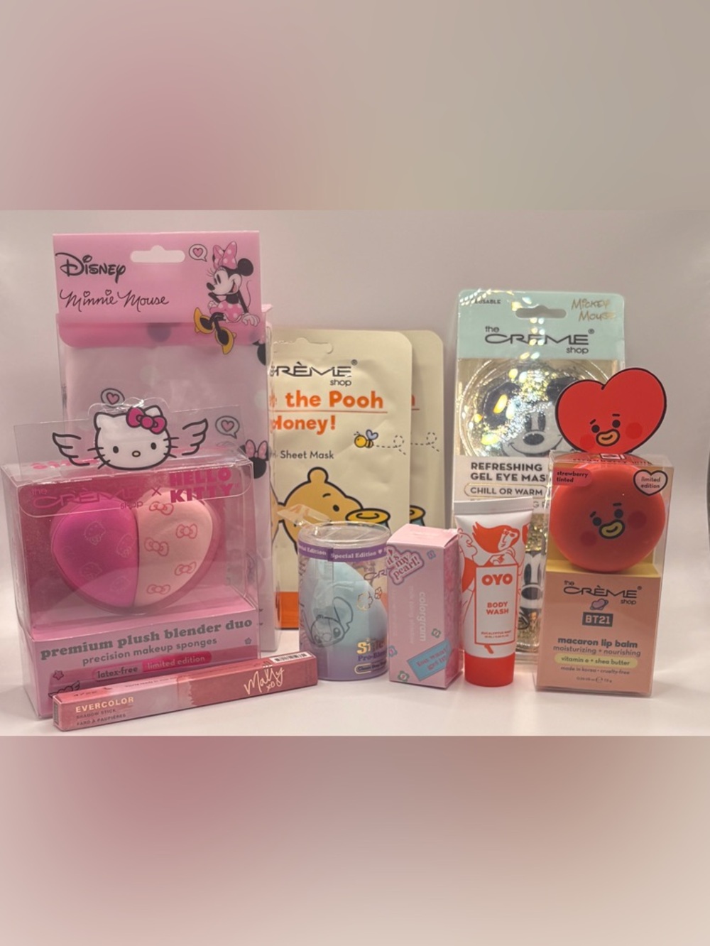 Disney, Hello Kitty, Creme Shop, Mixed Lot of 10, Limited Edition